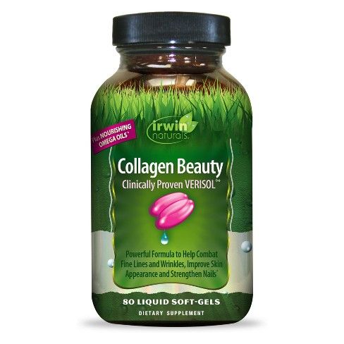 Irwin Naturals Collagen Beauty Dietary Supplement Softgels - 80ct