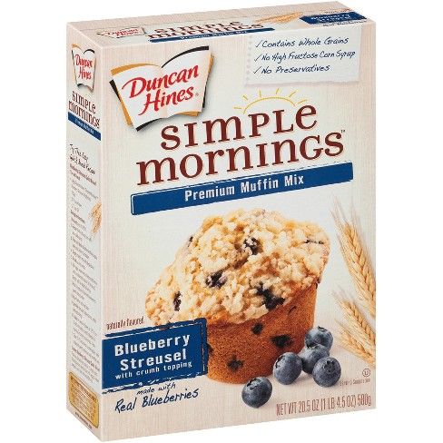 Duncan Hines Blueberry Muffin Mix - 21.5oz