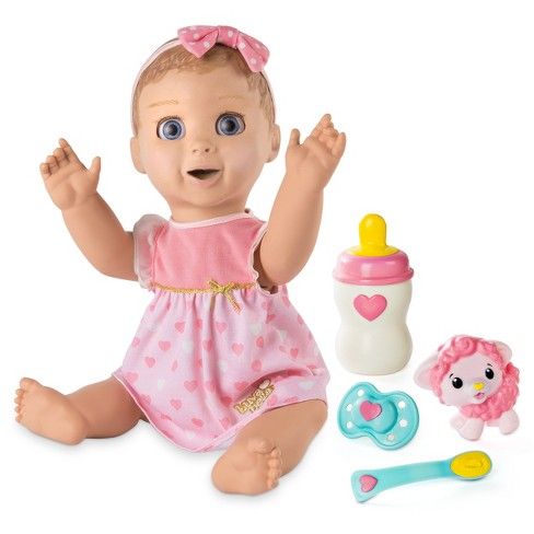 Luvabella Responsive Baby Doll with Realistic Expressions and Movement - Blonde Hair
