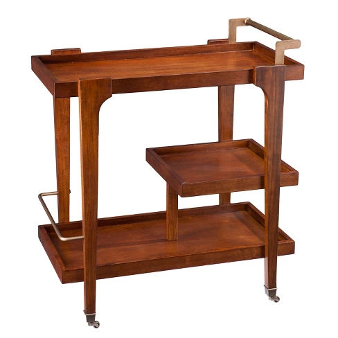 Zhori Midcentury Modern Bar Cart - Holly & Martin