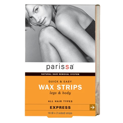 Parissa Express Quick & Easy Legs & Body Wax Strips 16-ct.