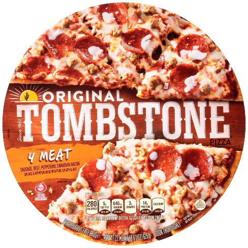 Tombstone Four Meat Frozen Pizza - 21.21oz