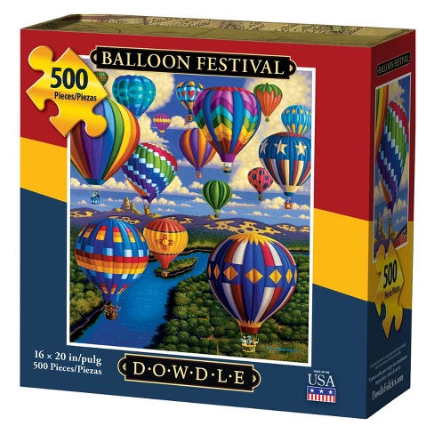 Dowdle Jigsaw Puzzle - Balloon Festival - 500pc