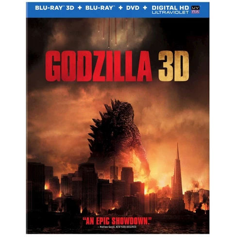 Godzilla 3D [Includes Digital Copy] [Ultraviolet] [3D/2D] [Blu-ray/DVD]