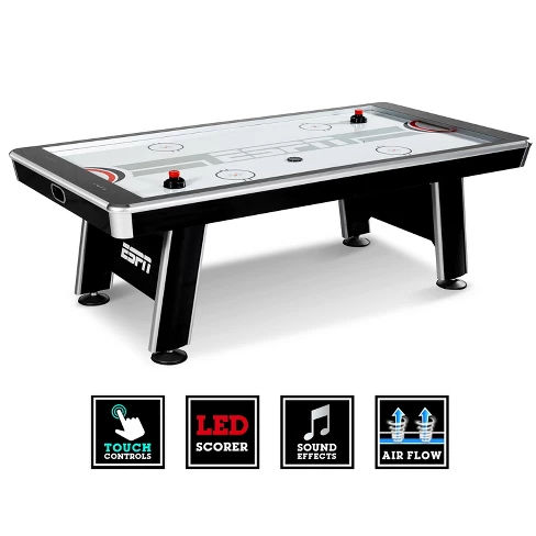 ESPN 8' Silver Streak Air Hockey