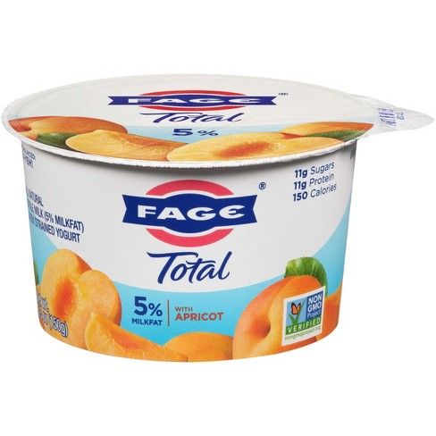 Fage Total With Apricot Greek Strained Yogurt - 5.3oz