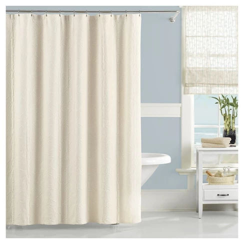 Nepal Shower Curtain - Ivory - Long - LaMont Home