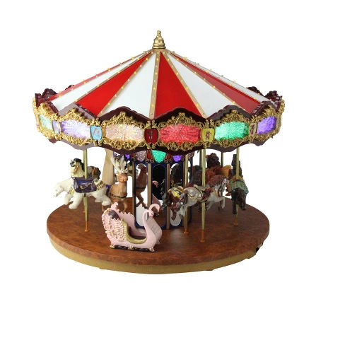 Mr Christmas 14 Lighted Musical Christmas Carousel Decoration