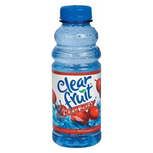 Clearfruit Cranberry Flavored Water - 20 fl oz Bottle