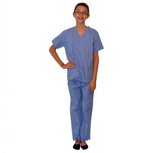 My Little Doc Pretend Play Doctor Scrubs Childs Size 5 - 6 Blue