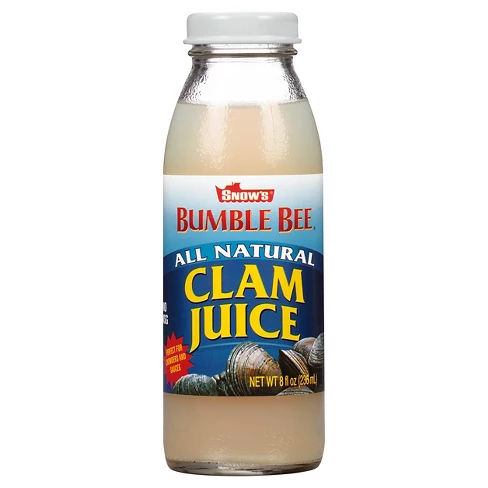 Snow's All Natural Clam Juice 8 oz