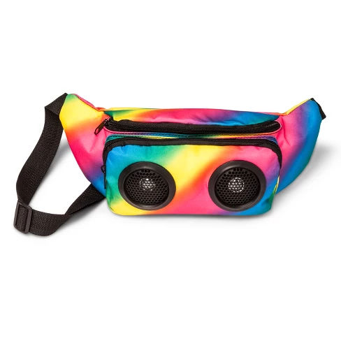 Pride Rainbow Speaker Fanny Pack - Osfm