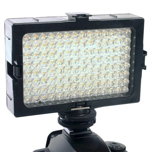 DLC Video and DSLR Video Light with Variable Light Output - Black (DL-DV112A)