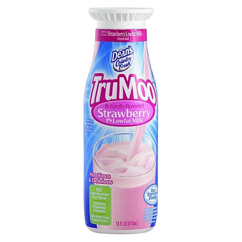 TruMoo 1% Strawberry Milk - 14 fl oz