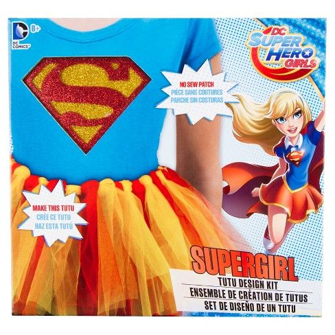 DC Super Hero Girls Super Girl Tutu Kit