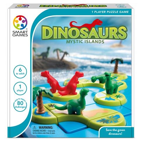 SmartGames Dinosaurs Mystic Islands 8pc