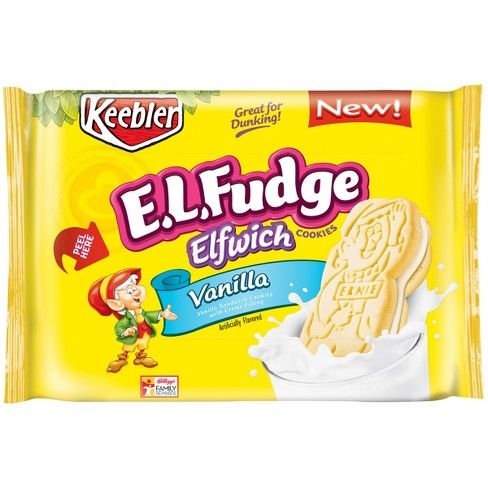 E.L. Fudge Elfwich Vanilla Cookies - 13.6oz