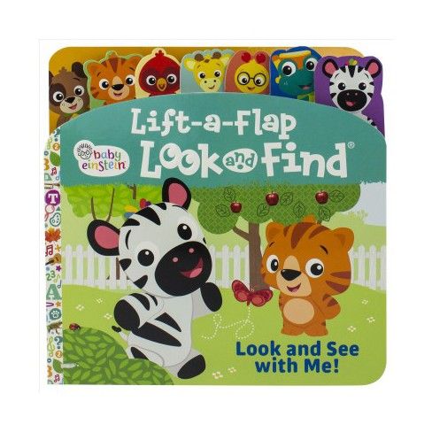 Baby Einstein Lift a Flap : Look and See With Me! - by Edited (Hardcover)