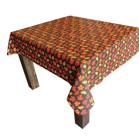 Thanksgiving Tablecloth Leaves
