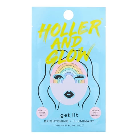 Holler and Glow Get Lit Facial Treatments -.57 fl oz