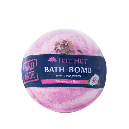 Tree Hut Shea Moisturizing Bath Bomb Moroccan Rose - 7.5oz