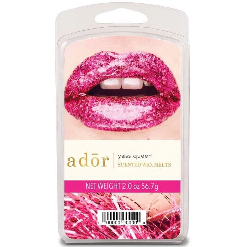 2oz 6pk Wax Warmer Melts Yass Queen - Ador