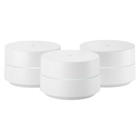 Google Wifi solution (set of 3) Router replacement For Whole Home Coverage - White