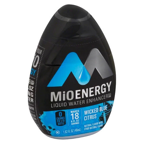 MiO Energy Wicked Blue Citrus Liquid Water Enhancer - 1.62 fl oz Bottle