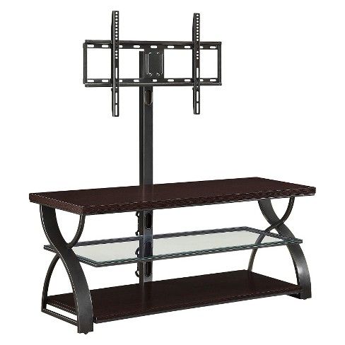 Calico 3-in-1 TV Stand Gunmetal 54" - Whalen