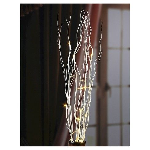 Lightshare 36" 16 LED Natural Twig Branch Light for Home Decoration, Battery Powered - Warm White Lights