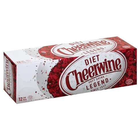 Cheerwine Diet - 12pk/12 fl oz Cans