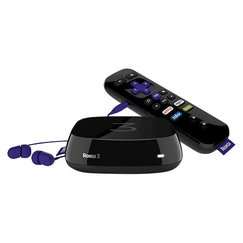 Roku 3 Streaming Media Player - Black (4230R)