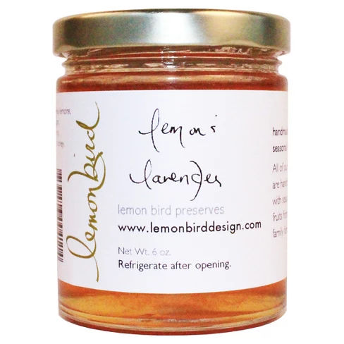 Lemon Bird Lemon and Lavender Jam - 6oz