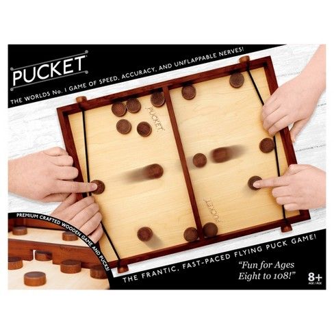 Pucket® - The Frantic, Fast-Paced Flying Puck Game
