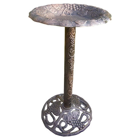 32" Vineyard BirdBath - Antique Bronze