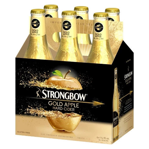 Strongbow® Gold Apple Hard Cider - 6pk / 11.2oz Bottles