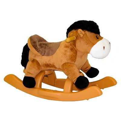 stuffed rocking horse with sound