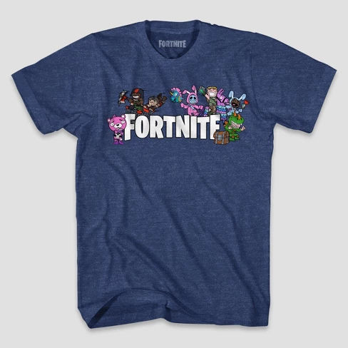 Bousred Heather Fortnite Shirt Men S Fortnite Short Sleeve Graphic T Shirt Navy Heather Buy Online In Barbados At Barbados Desertcart Com Productid 123169240