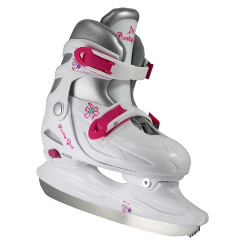 American Party Girl's White Figure Skates