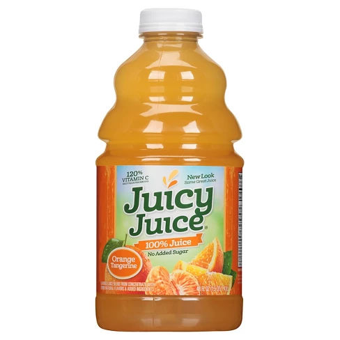 Juicy Juice Orange Tangerine 100% Juice - 48 fl oz Bottle