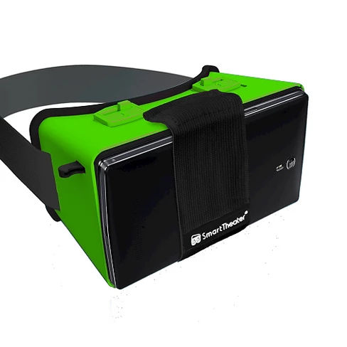 SmartTheater Virtual Reality VR Headset - Green