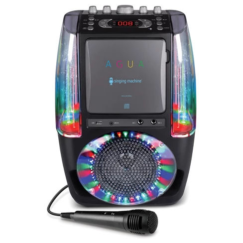 Singing Machine AGUA SML605BKA Dancing Water Fountain Karaoke System