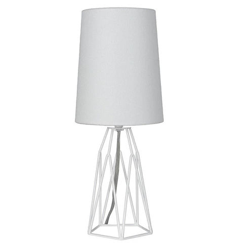 Accent Table Lamp with Metal Wire White (Lamp Only) - Mastercraft International