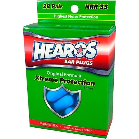 Hearos Xtreme Protection Series Ear Plugs 28 Pair
