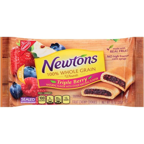 Newtons Triple Berry Soft & Chewy Fruit Cookies - 10oz