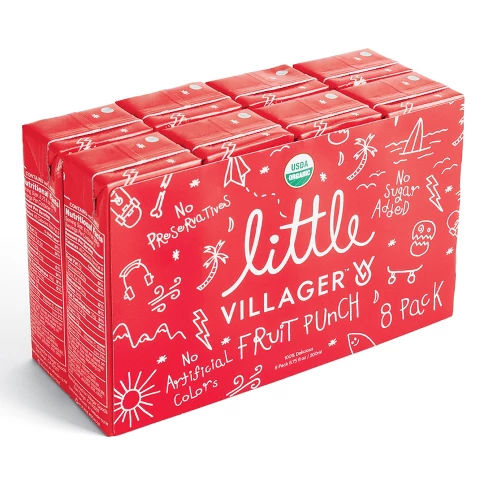 Little Villager Fruit Punch - 8pk/10 fl oz Boxes