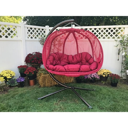 Flowerhouse textilene hanging pumpkin chair sale