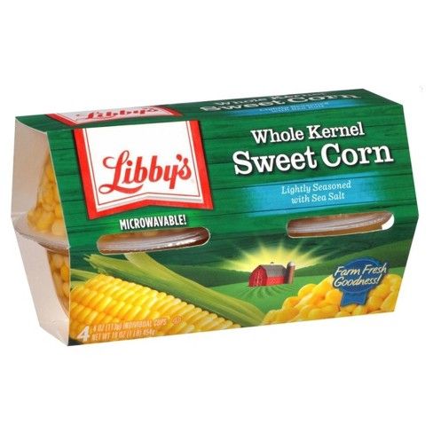 Libby's Whole Kernel Sweet Corn Cups - 16oz