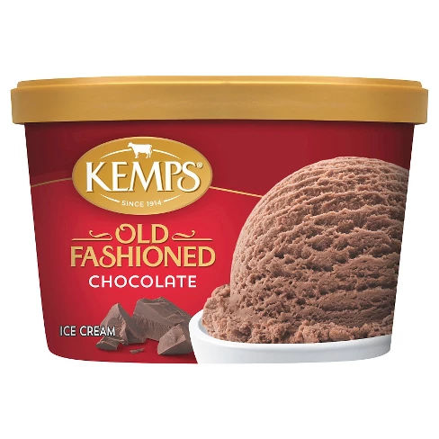 Kemps Old Fashioned Chocolate Icecream - 48oz
