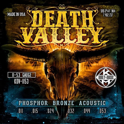 Kerly Music Death Valley Acoustic Guitar Strings (11-53)